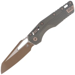 Nóż składany Microtech MSI Ram-Lok S/E Tri-Grip Moss Green Polymer, Cerakote Moss Green M390MK by Tony Marfione (210T-1PMMG-C19Z23)
