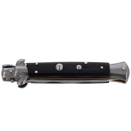 Frank Beltrame Kris Black 23cm switchblade knife (FB 23/37K)