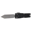 Nóż automatyczny OTF Microtech Ultratech Gen IV Spartan Black Topographic Deep Engraved Aluminium, Apocalyptic M390MK by Tony Marfione (12234TP-10AP)