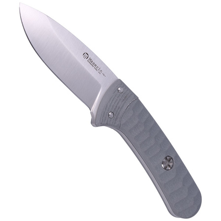 Maserin Sax 975/LG10G Knife Gray G10, Satin 440C