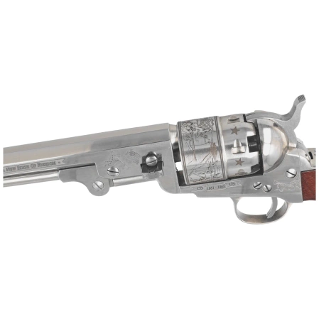 Rewolwer Pietta 1851 Colt Navy Yank Steel London Gettysburg Old Silver .44 (YAL44ST/OS/GTS)