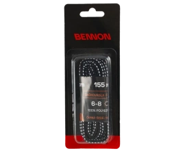 Bennon Laces black and gray 155cm (D33155)