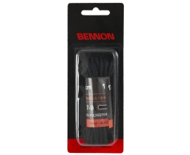 Bennon shoelaces oval black 170cm (400003)