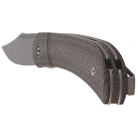 Nóż składany CIVIVI Appalachian Drifter Dark Green Micarta, Gray Stonewashed (C2015C)