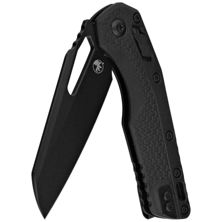 Nóż składany Microtech MSI S/E Ram-Lok Tactical Black Tri-Grip Polymer, Black DLC M390MK by Tony Marfione (210T-1TPM)