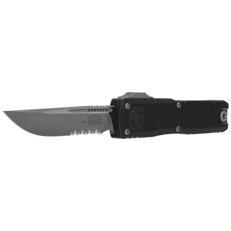 Microtech Ultratech Gen III ZBP S/E OTF Knife Black Aluminum, Apocalyptic P/S M390MK by Tony Marfione (1121-11AP)