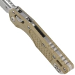 Microtech MSI S/E Knife OD Green Frag G10, Stonewashed M390MK by Tony Marfione (210-10FRGTOD)