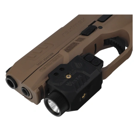 Vesta C1 Crossover Tactical Flashlight with Laser Sight