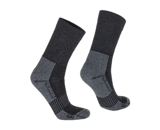 Skarpety trekkingowe Bennon Merino Trek, Black – Całoroczne