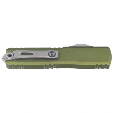 Microtech Ultratech Gen IV T/E OTF Knife OD Green Aluminum, Apocalyptic M390MK by Tony Marfione (11234-10APOD)