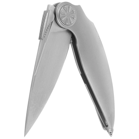 Rike Knife RK Predator-P Gray Titanium, Satin M390