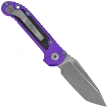 Microtech LUDT Gen III T/E Automatic Knife Purple Aluminum, Apocalyptic M390MK by Tony Marfione (1136-10APPU)