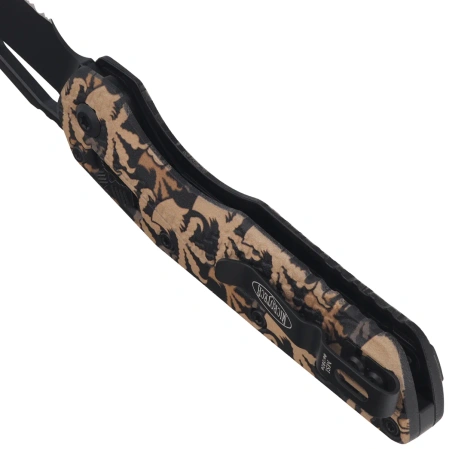 Nóż składany Microtech MSI Ram-Lok S/E Claw Burst Camo Polymer, Black P/S M390MK by Tony Marfione (210T-2PMCWC-Z4)