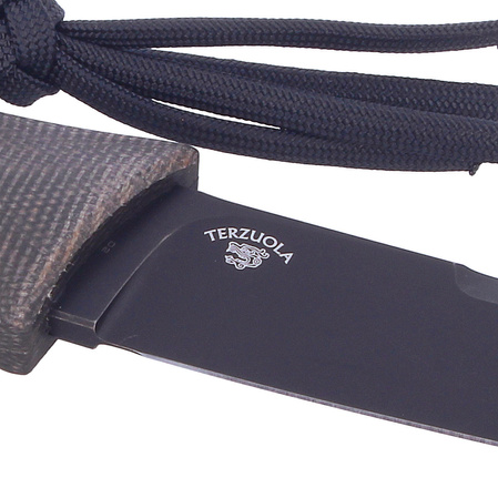 Nóż Civivi Tamashii Dark Green Micarta, Black Stonewashed by Bob Terzuola (C19046-4)