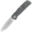 Maserin Power 502/B Knife Black-Blue Fat Carbon, Satin N690 by Sergio Consoli