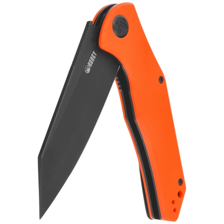 Nóż składany Kubey Flash Orange G10, Blackwashed San Mai M2 (KU158Q)