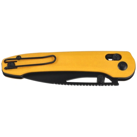 Nóż składany Bestech Cobber Yellow G10, Black PVD 14C28N by Happy As Larry (BG68E)