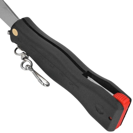 Nóż do grzybów Maserin 800CN Black Polimer, Satin 420