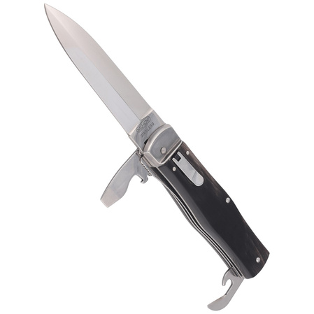 Nóż sprężynowy Mikov Predator Buffalo Horn, Mirror 3ostrz (241-NR-3/KP)