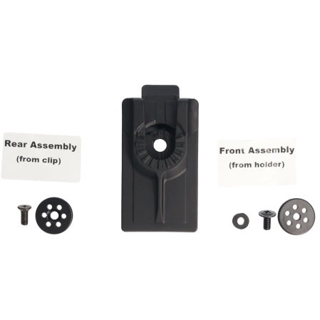 ESP Swiveling Belt Clip with Quick Change 360° Black (UBC-05-A)