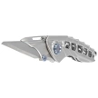 Rike Knife RK-Alien1-P Gray Titanium, Satin M390 by Richard Wu