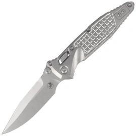 Microtech Socom Ram-Lok S/E Marfione Select Knife Gray Frag Titanium, Bronze Bksp, Stonewashed M390MK by Tony Marfione (160RL-10FRSMS2)