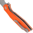 Nóż składany Kubey Nova KU117M, Orange G10, Satin 14C28N