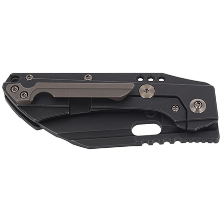 WE Knife Roxi 3 Black Titanium, Black Stonewashed CPM S35VN by Todd Knife and Tool (WE19072-2)