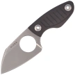 Kizer Nightjar Knife Gray Aluminium, Stonewashed AUS-10 by Vincent Rizzo (1114A2)