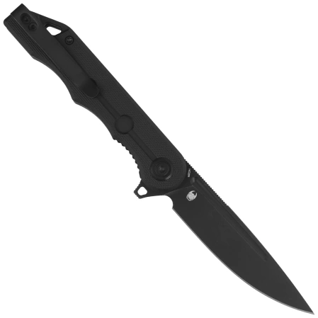 Kubey Knife Mizo Black G10, Blackwashed 14C28N by Tiguass (KU312P)