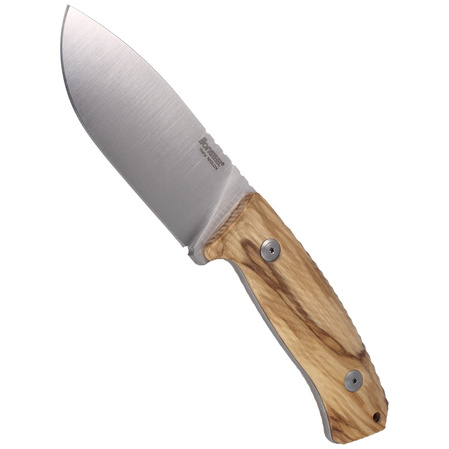 Nóż LionSteel Bushcraft Olive Wood, Satin Blade (M3 UL)