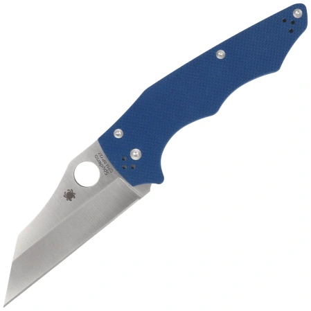 Nóż składany Spyderco YoJumbo Cobalt Blue G10, Satin SPY27 by Michael Janich (C253GPCBL)
