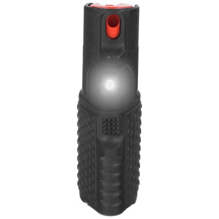 ESP Hurricane Flashlight Jet Black/Black Pepper Spray 15 ml - Stream