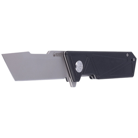 Kubey Avenger Outdoor KU104A Knife Black G10, Bead Blasted D2