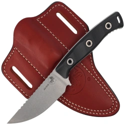 Microtech Akris S/E Knife Black G10, Stonewashed M390MK by Tony Marfione (95-10BK-3)