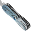 Nóż składany Third Decor Habitat N119E Snowboard Double-Sided 3D Snowboarder Aluminium, Mirror 420 (TH-N119E)