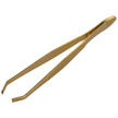 Penseta O. Herder Haczyk / Curved Solingen Classic mater Stal Węglowa gold N CheckHandl 3" 000/08 - 213G CH CU 3