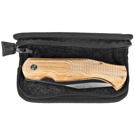 Nóż składany Fox Eastwood Tiger Olive Wood, Satin CPM S90V by Gudy Van Poppel (FX-524 OL)