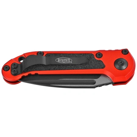 Microtech LUDT Gen III S/E Automatic Knife Red Aluminum, Black Cerakote M390MK by Tony Marfione (1135-1RD)