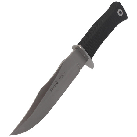 Muela Knife 21733-G Black Rubber, Satin X50CrMoV15