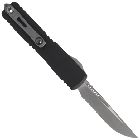 Microtech Ultratech Gen III ZBP S/E OTF Knife Black Aluminum, Apocalyptic P/S M390MK by Tony Marfione (1121-11AP)