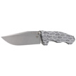 Bestech Keen II Black White G10/Titanium, Stonewashed/Satin CPM S35VN by Koens Craft Knife (BT2301C)