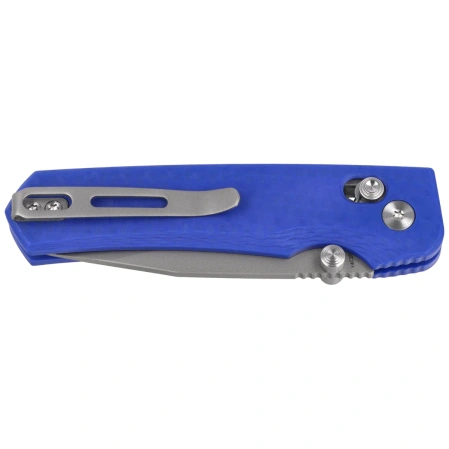 Remette RT-Aurora Knife Blue G10, Ceramic Sandblasting 14C28N (AURA-G3)