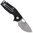 Fox Suru Knife Black Cellulose Acetate, Stonewashed M398 by by Jesper Voxnæs (FX-526LI RB2)