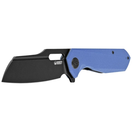 Kubey Atlas Knife Denim Blue G10, Dark Stonewashed 14C28N by Jelly Jerry (KU328K)