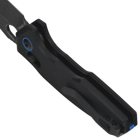 Nóż składany FoxEdge Crew Black G10, Black Stonewashed 9Cr14Mov (FE-040 G10B)