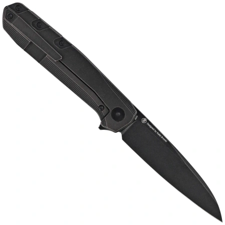 Bestech 9 Black/Bronze Titanium, Black Stonewashed M390 by BrrKnives (BT2408B)