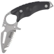 MAC Coltellerie Gunslinger Scuba Rescue Diving Knife Black FRN, Satin 420 by Riccardo Silva (GLRRE.N)