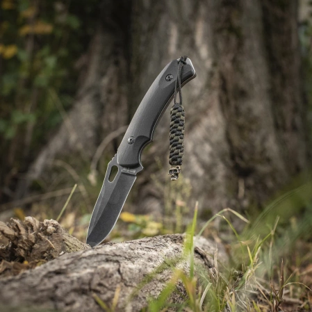 Przywieszka do noża M-Tac Helix Skull Black/Olive paracord (10283201)