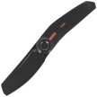 Reate VK-CLU Knife Black DLC Titanium, Black DLC Elmax by Vulpex Knives
